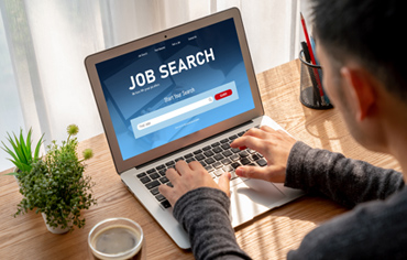 Hiring manager reviewing candidate skills